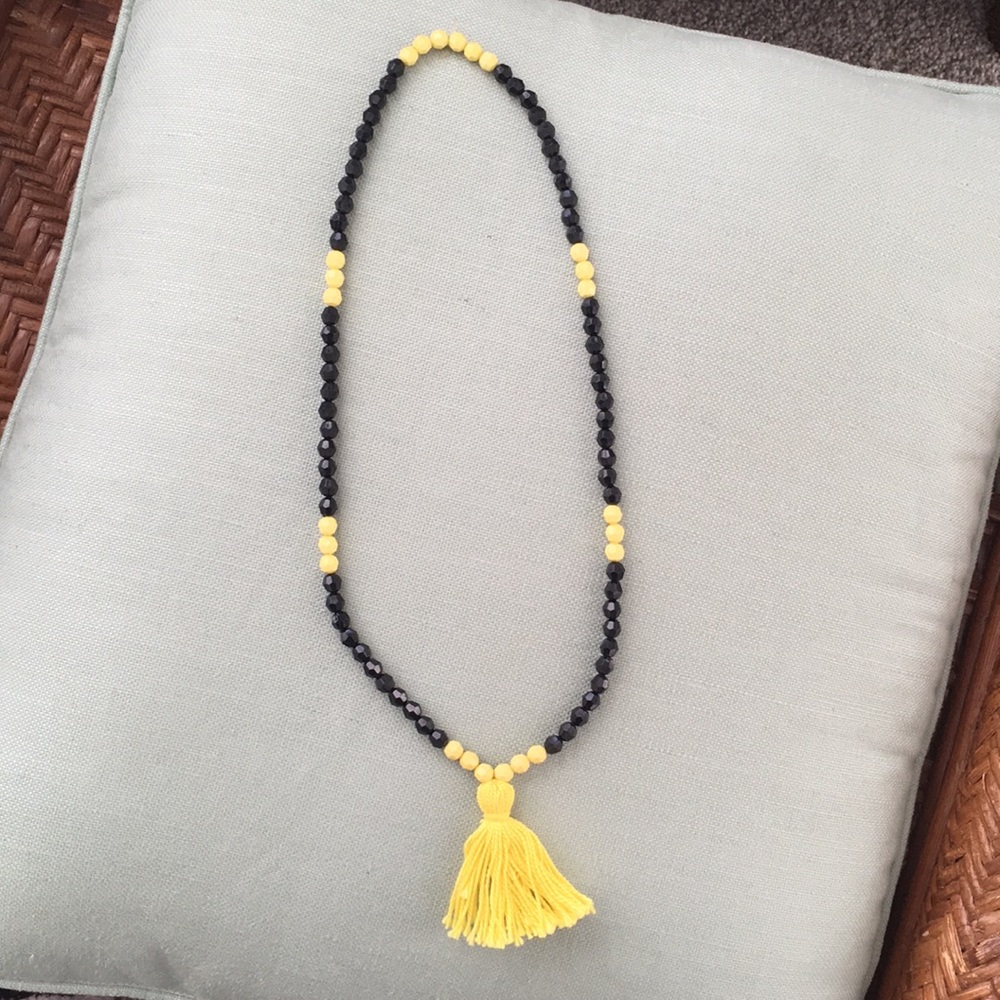 SOLD Breaded and raddled necklace